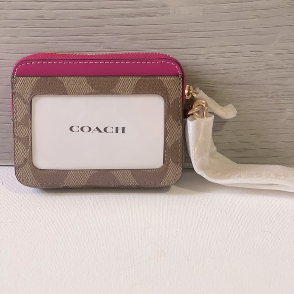 Coach zip coin card case - Picture 5 of 6